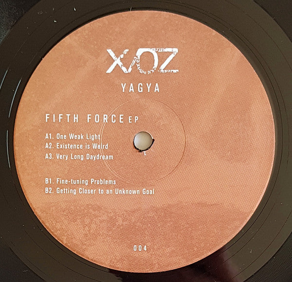 Yagya : Fifth Force EP (12", EP)