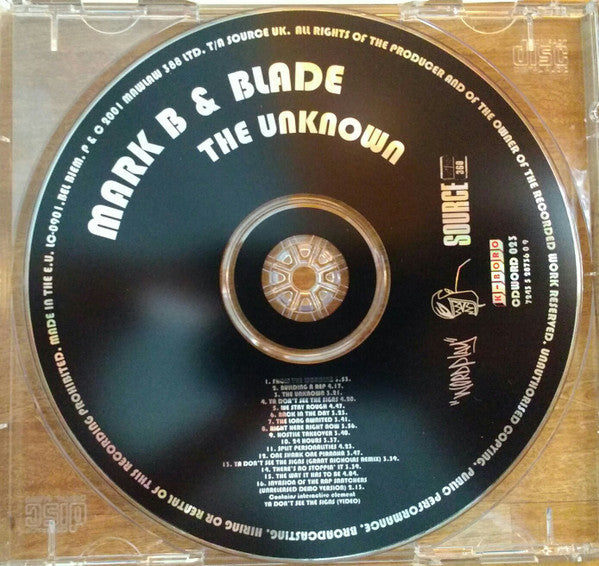 Mark B & Blade : The Unknown (CD, Album, Enh)
