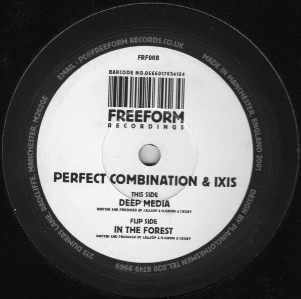Perfect Combination & Ixis : In The Forest / Deep Media (12")
