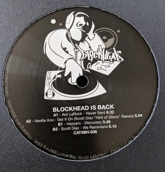 Various : Blockhead Is Back (12")