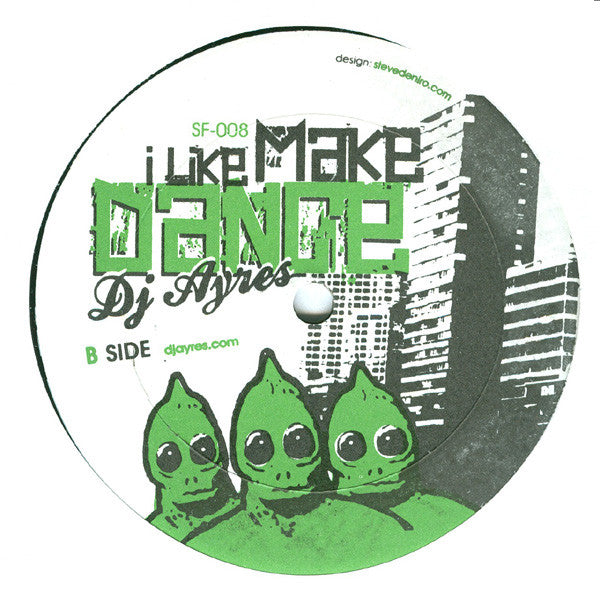 DJ Ayres : I Like Make Dance (12", EP)