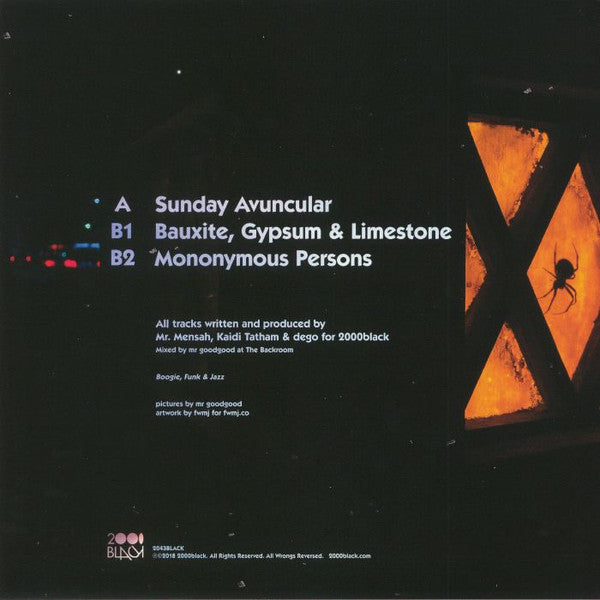 2000 Black : Sunday Avuncular (12")