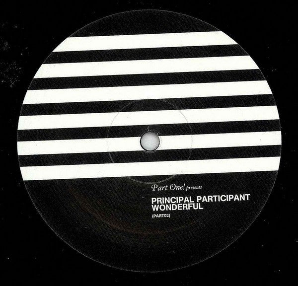 Principal Participant : Wonderful (12", Single)