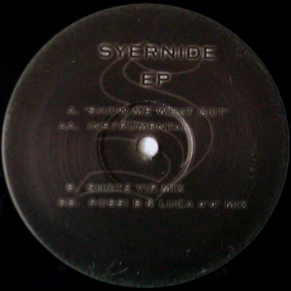 Syer Barz : Syernide EP (12", EP)