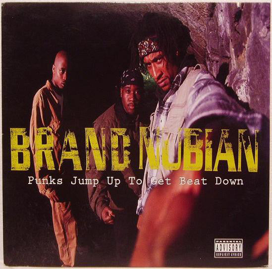 Brand Nubian : Punks Jump Up To Get Beat Down (12", SRC)