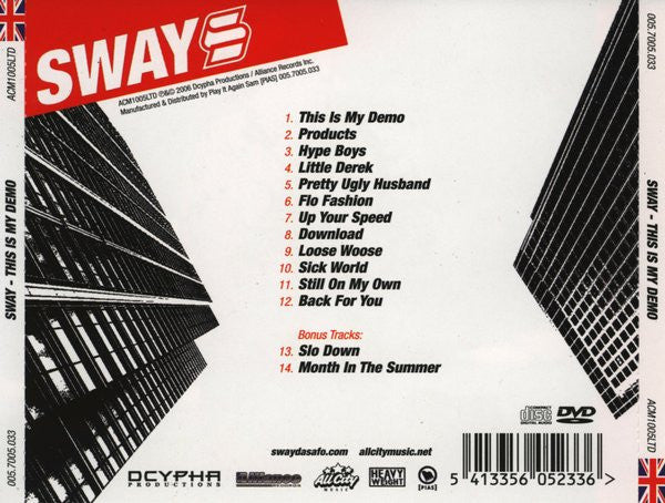 Sway : This Is My Demo (CD, Album + DVD-V + Ltd)