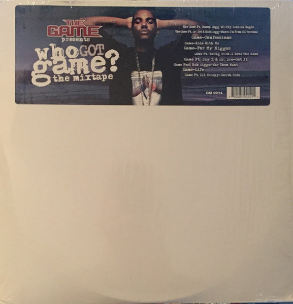 The Game (2) : Who Got Game? The Mixtape (2xLP, Unofficial)