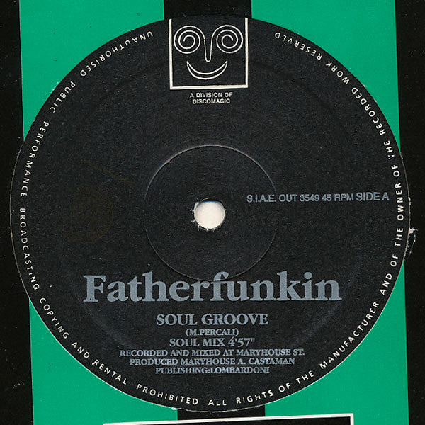 Father Funking : Soul Groove (12")