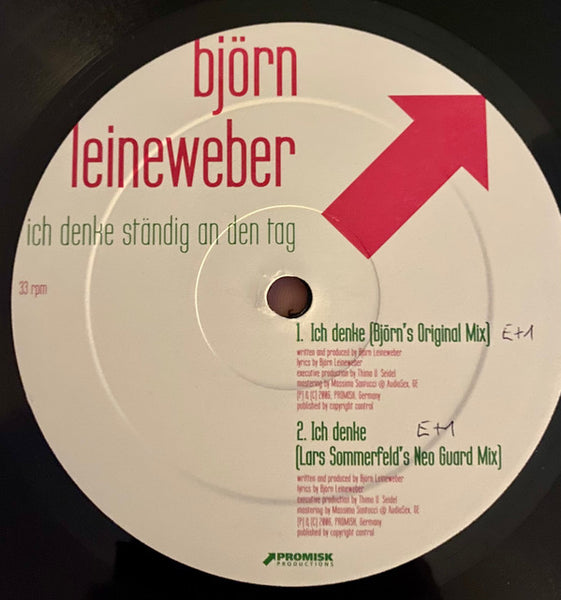 Bjoern Leineweber : Ich Denke (12")