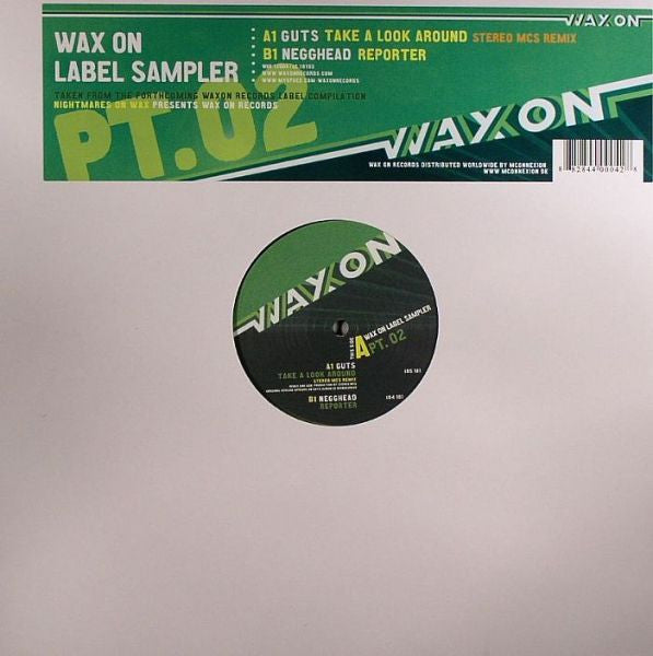 Various : Wax On Label Sampler Pt. 2 (12")