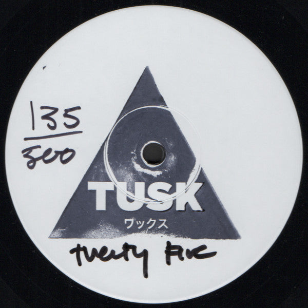 Pork & Tony Featuring Private Agenda : Tusk Wax Twenty Five (12", Ltd, Num, W/Lbl)