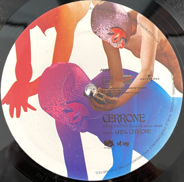 Cerrone : Hysteria (12")