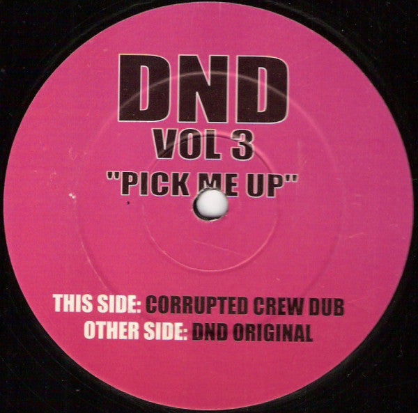 D'n'D : Vol 3: Pick Me Up (12")