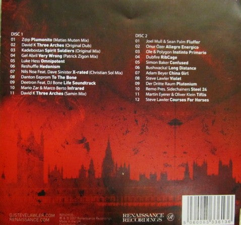 Steve Lawler : Viva London (2xCD, Comp, Mixed)