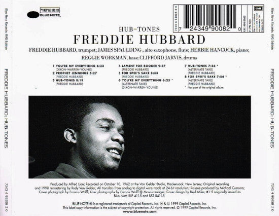 Freddie Hubbard : Hub-Tones (CD, Album, RE, RM, arv)