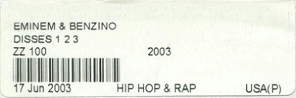 Eminem / Benzino : Disses (12", Unofficial)