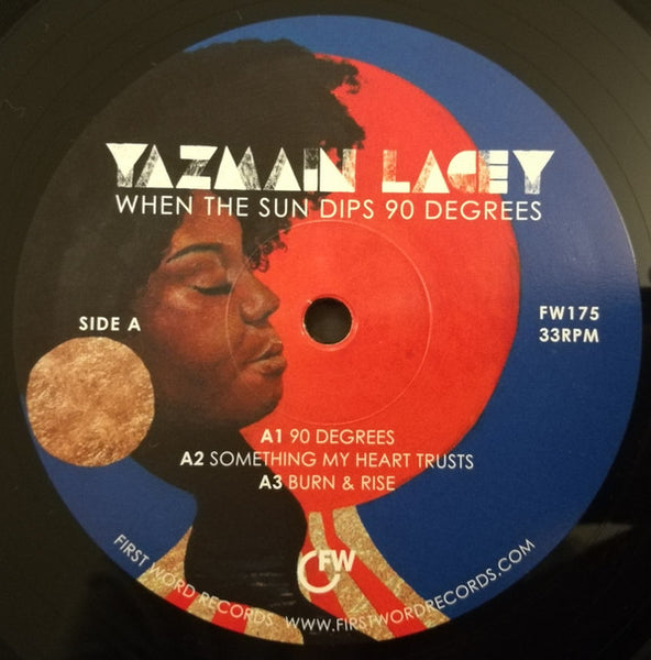 Yazmin Lacey : When The Sun Dips 90 Degrees (12", EP)