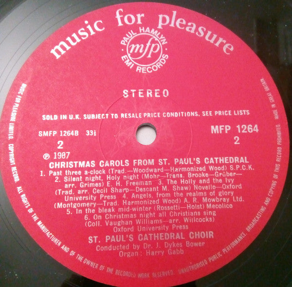 St. Paul's Cathedral Choir : Christmas Carols From St. Paul's Cathedral (LP)