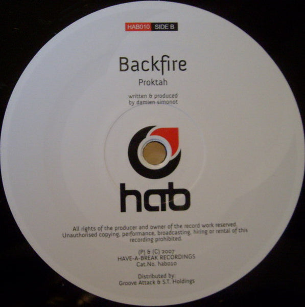 Proktah : Labyrinth (Phace Remix) / Backfire (12")