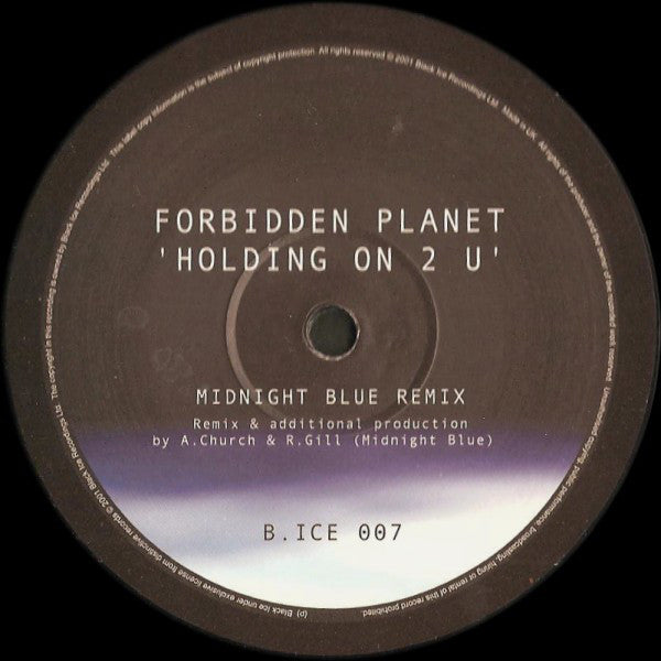 Forbidden Planet : Holding On 2 U (12")