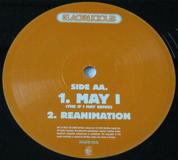 Blackalicious : If I May / Reanimation (12")