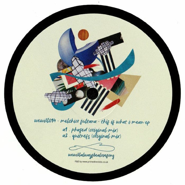 Melchior Sultana : This Is What I Mean EP (12", EP)