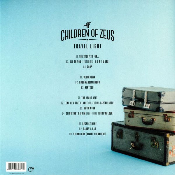 Children Of Zeus : Travel Light (2xLP, Album)