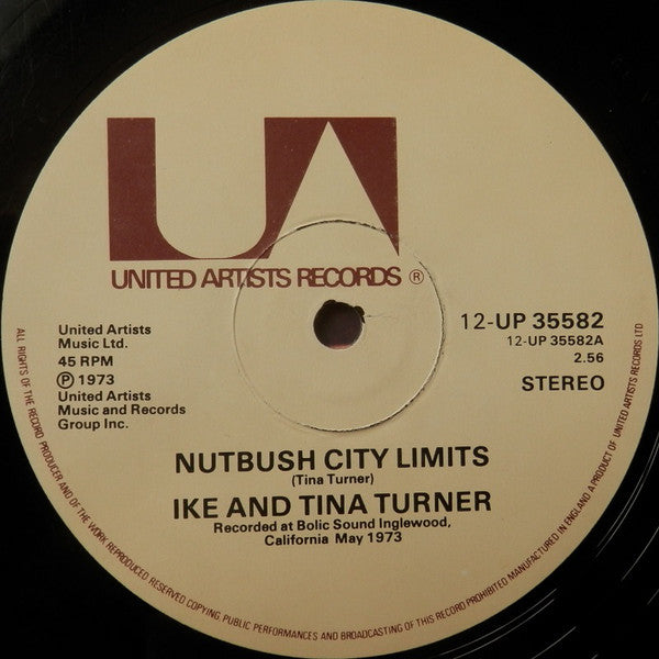 Ike & Tina Turner : Nutbush City Limits (12", Single, RE)