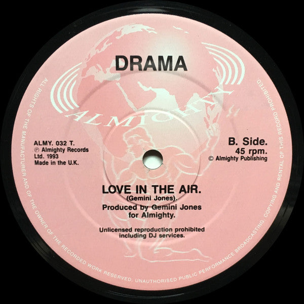 Drama : Love's About To Change My Heart (12")