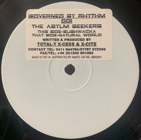 The Asylum Seekers : Bushwacka / Natural World (12", Whi)