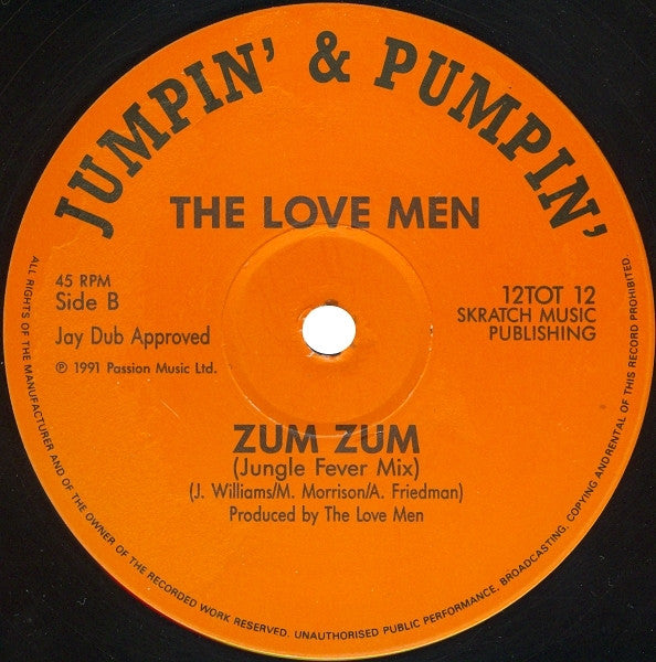 The Love Men : Zum Zum (12")