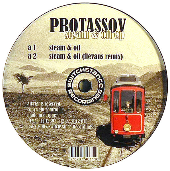 Protassov : Steam & Oil EP (12")