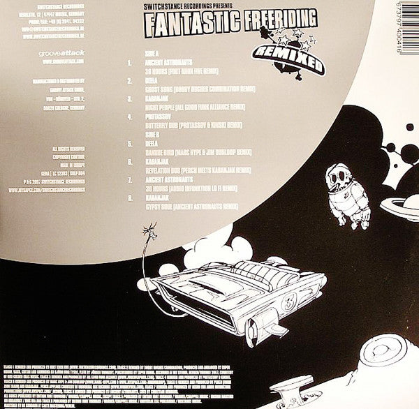 Various : Fantastic Freeriding Remixed (LP, Comp)
