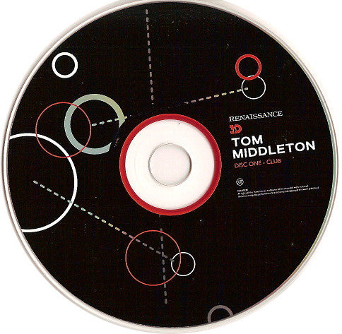 Tom Middleton : Renaissance 3D: Tom Middleton (2xCD, Mixed + CD, Comp)