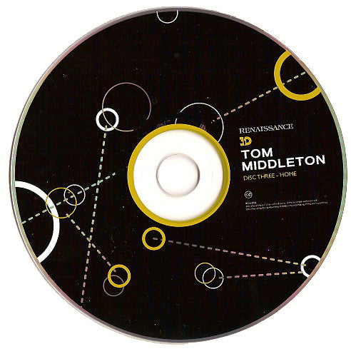 Tom Middleton : Renaissance 3D: Tom Middleton (2xCD, Mixed + CD, Comp)