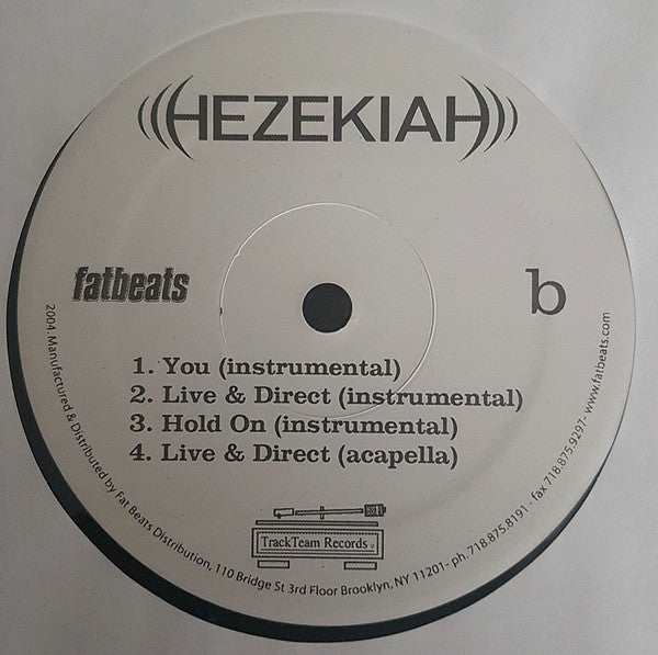 Hezekiah : You (12")