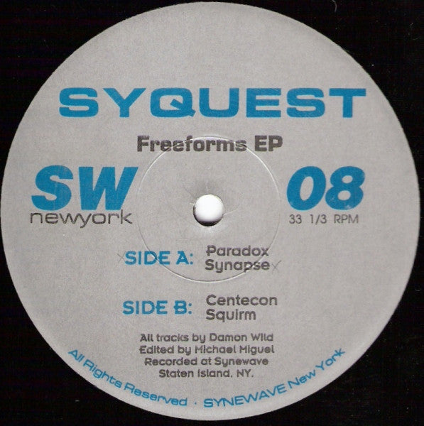 Syquest (3) : Freeforms EP (12", EP)