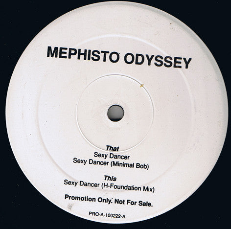 Mephisto Odyssey : Sexy Dancer (12", Promo)