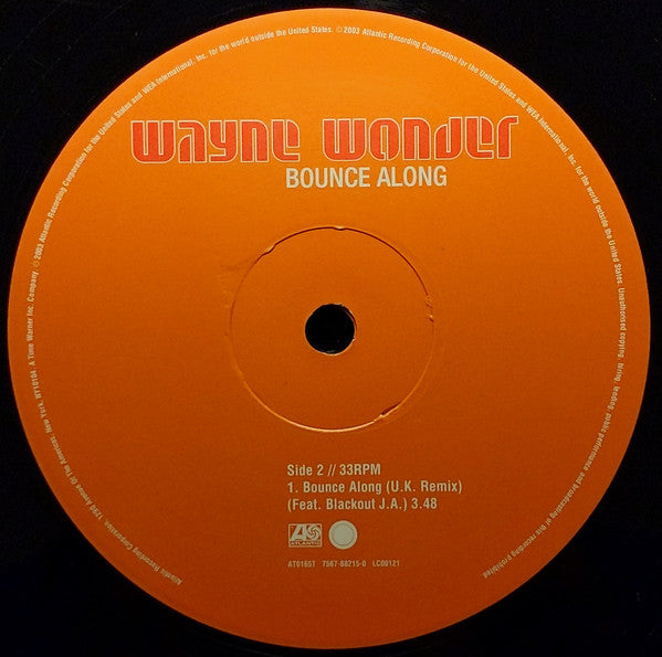 Wayne Wonder : Bounce Along (12")