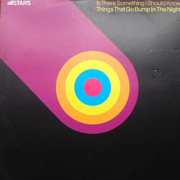 allSTARS* : Is There Something I Should Know / Things That Go Bump In The Night (2x12", Promo)