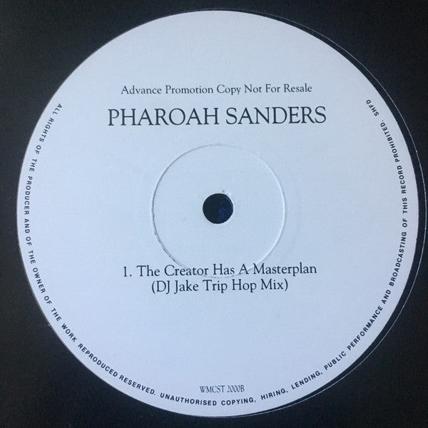 Incognito & Carleen Anderson / Pharoah Sanders : Trouble Don't Last Always / The Creator Has A Masterplan (12", Promo)