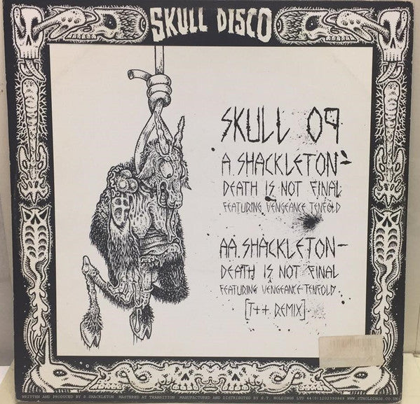 Shackleton : Death Is Not Final (12")