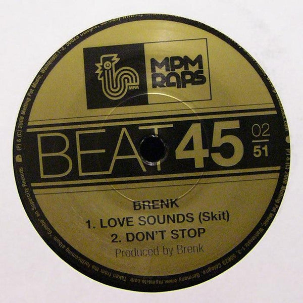 Brenk : Ole Woam / Don't Stop (7", Single)