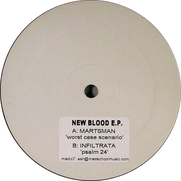 Various : New Blood E.P. (2x12", EP, Promo, W/Lbl, Sti)