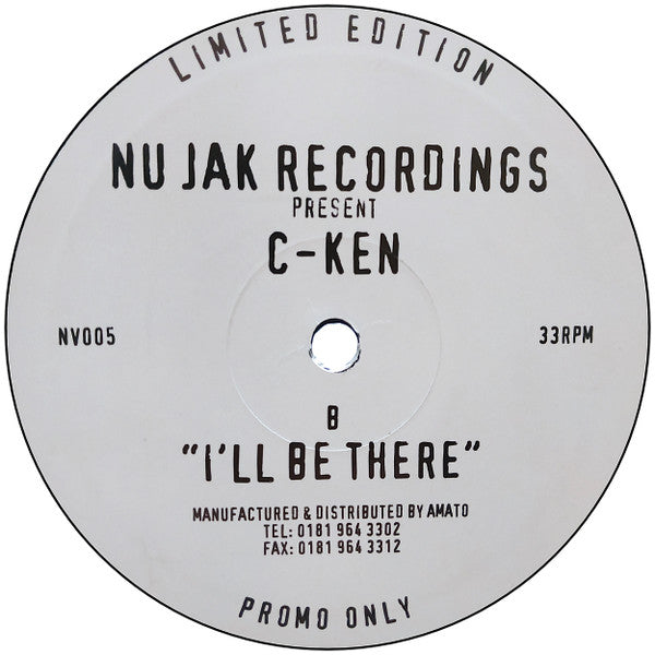 C-Ken : Crazee (10", Ltd, Promo)