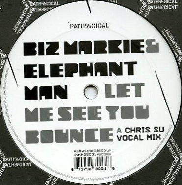 Biz Markie & Elephant Man : Let Me See You Bounce (Chris SU Mixes) (12")