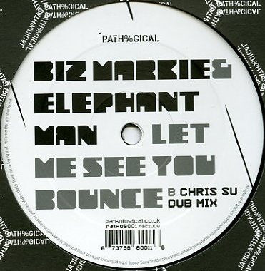 Biz Markie & Elephant Man : Let Me See You Bounce (Chris SU Mixes) (12")