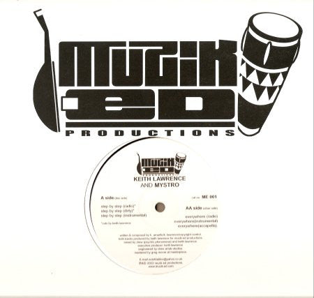 Keith Lawrence And Mystro : Step By Step (12")