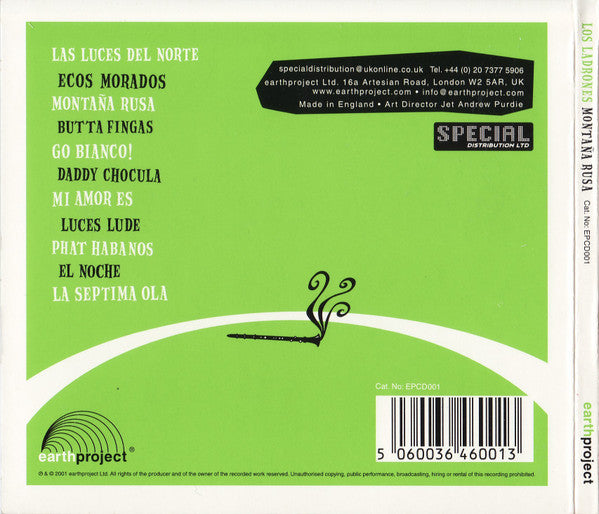Los Ladrones : Montaña Rusa (CD, Album)