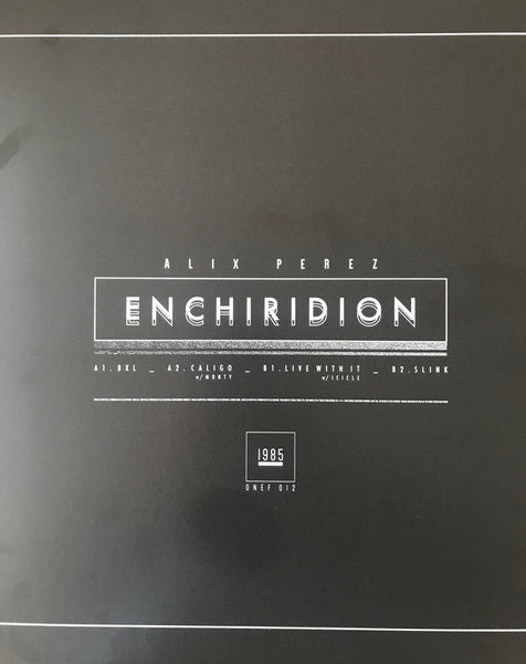 Alix Perez : Enchiridion EP (12", EP)